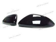 Glossy Black Mirror Cover Set for VW Golf Mk7 TSI GTI 2014-2021