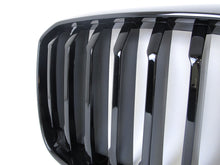 For 2022+ BMW X3 G01 X4 G04 Glossy Black Front Kidney Grille Grill w/o Camera