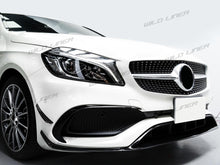 Front Bumper Lip Splitter Side Kits for Mercedes A-Class W176 A200 A250 A45 AMG 2016 2017 2018 pz70