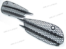 Front Bumper Fog Light Grille Cover Trim For Mercedes W205 C300 C43 AMG Pack 2015-2018 pz28