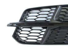 Pair Left+Right Fog Light Grille Covers For Audi A6 S-Line S6 2016-2018