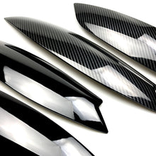 Pair Headlight Eyelid Cover Trim For VW Golf 5 GTI Jetta R32 MK5 2005-2007