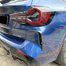 Rear Bumper Canards Side Air Vent Trims For BMW X3 G01 M-Sport 2022-2023
