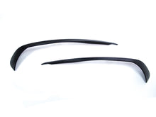 Matte Black Front Bumper Splitters Side Canards for Mercedes CLA C117 AMG Pack 2013-2016 pz17