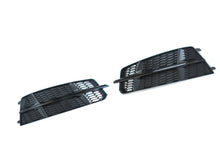 Pair Left+Right Fog Light Grille Covers For Audi A6 S-Line S6 2016-2018
