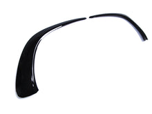 Black Front Bunper Splitter Canard Fins for Mercedes CLA C118 CLA200 CLA250 AMG 2020-2024