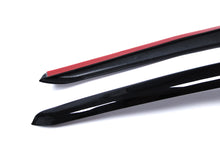 Black Front Bunper Splitter Canard Fins for Mercedes CLA C118 CLA200 CLA250 AMG 2020-2024