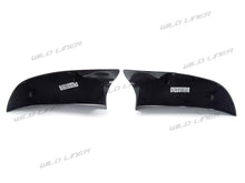Gloss Black Rearview Mirror Cover Caps for BMW X3 F25 LCI X4 F26 X5 X6 F15 F16 mc74