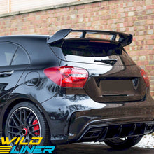 Gloss Black Rear Roof Spoiler Fit Mercedes A-Class W176 AMG Line 2013-2018