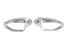 Matte Silver Mirror Cover Caps for 2019-2023 udi A6 C8 A7 A8 With Lane Assist mc91