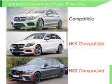 Front Bumper Fog Light Grille Cover Trim For Mercedes W205 C300 C43 AMG Pack 2015-2018 pz28