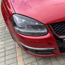 Pair Headlight Eyelid Cover Trim For VW Golf 5 GTI Jetta R32 MK5 2005-2007