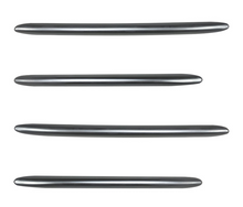 Chrome Front Bumper Fog Light Trims for Mercedes W206 C200 C300 C43 Sedan AMG 2022-2024