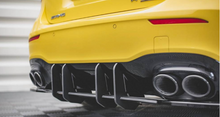 For 2019+ Mercedes A-Class W177 A35 A45 AMG Rear Diffuser Shark Fin Kit di185