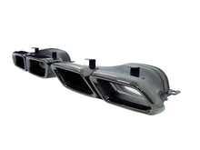 Rear Bumper Diffuser w/ Exhaust Tips For Mercedes W205 S205 C300 C43 AMG Sedan 2015-2021