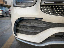 Front Bumper Air Vent Trim Gloss Black Fit 2016-22 Mercedes GLC300 GLC43 AMG