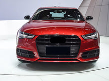 Pair Left+Right Fog Light Grille Covers For Audi A6 S-Line S6 2016-2018