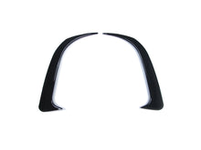 Glossy Black Rear Side Vents Canards for Mercedes-Benz CLA C117 AMG Bumper 2013-2019