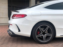 Rear Bumper Splitter Side Air Vent Fins for Mercedes Benz W205 Coupe C205 AMG pz15