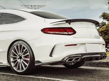 Rear Bumper Splitter Side Air Vent Fins for Mercedes Benz W205 Coupe C205 AMG pz15
