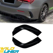 For 2019-2023 Mercedes A-class W177 Sedan Rear Bumper Side Splitter Canards Cover