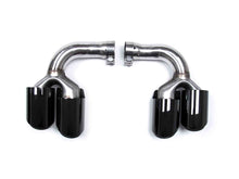 For 2018-2022 Porsche Cayenne Gas Black Sport Exhaust Tips Muffler Tailpipe et132