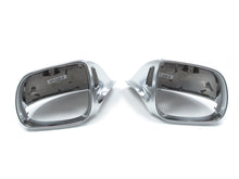 Matte Chrome Mirror Cover Caps For AUDI Q5 8R SQ5 09-17 Q7 10-15 With Lane Assist mc35