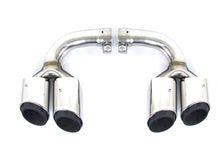 3-Layers Sport Exhaust Tips Chrome For Porsche Cayenne Base Petrol 2019-2014