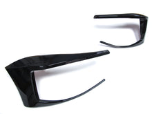 Gloss Black Rear Bumper Fog Light Covers for VW Golf MK7 2013-2016