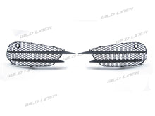Front Bumper Fog Light Grille Cover Trim For Mercedes W205 C300 C43 AMG Pack 2015-2018 pz28