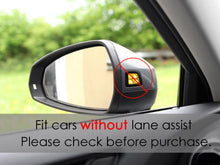 For 2018-2023 Audi Q5 SQ5 Q7 Matte Chrome Rearview Mirror Caps No Lane Assist
