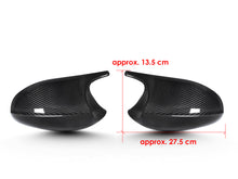 Dry Carbon Fiber Mirror Cover Caps Replace for BMW E90 E91 E92 E93 PRE-LCI 2004-2009 mc159