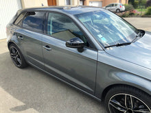 Gloss Black Mirror Cover Caps w/o Lane Assist for Audi A3 8V S3 RS3 mc50
