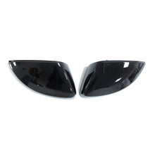 Gloss Black Mirror Cover Caps w/o Lane Assist for Audi A3 8V S3 RS3 mc50