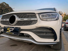 Front Bumper Air Vent Trim Gloss Black Fit 2016-22 Mercedes GLC300 GLC43 AMG