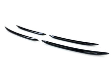 Black Fog Light Trims for Mercedes W206 C200 C300 C43 Sedan AMG 2022-2024