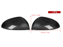 Dry Carbon Fiber Mirror Covers Replace For Mercedes Benz W206 C-Class W223 2022+ mc154