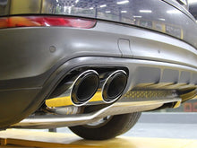 3-Layers Sport Exhaust Tips Chrome For Porsche Cayenne Base Petrol 2019-2014
