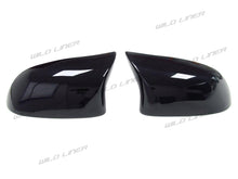 Gloss Black Rearview Mirror Cover Caps for BMW X3 F25 LCI X4 F26 X5 X6 F15 F16 mc74