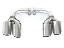 3-Layers Sport Exhaust Tips Chrome For Porsche Cayenne Base Petrol 2019-2014