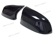 Gloss Black Rearview Mirror Cover Caps for BMW X3 F25 LCI X4 F26 X5 X6 F15 F16 mc74