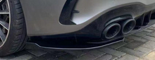 For 2019-2023 Mercedes A-class W177 Sedan Rear Bumper Side Splitter Canards Cover