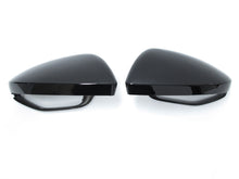 For 2019-2023 Audi A6 C8 S6 RS6 A7 S7 Gloss Black Side Mirror Cover Caps w/o Assist mc145