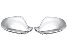 Matte Chrome Side Mirror Cover for Audi A6 S6 C7 RS6 W/ Lane Assist 2012-2018 mc15