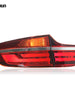 For BMW X6 E71 2008-2014 LED Tail Lights Lamps Assemblies 4PCS