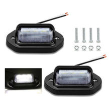 2PCS 3 LED License Number Plate Light Lamps for Truck SUV Trailer Lorry 12-30V