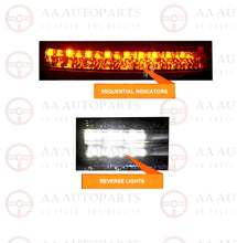 LED 3D Black Tail Lights Lamp Sequential Pair Holden Commodore VE Series 1 & 2