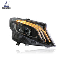 LED DRL Sequential Headlights Assembly for Mercedes Benz Metris/Vito W447 16-23