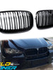 Gloss Black Front Kidney Grill for BMW E70 X5 E71 X6 2007-2013 fg144