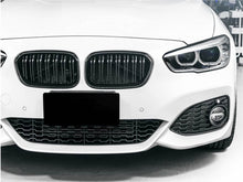 Gloss Black Front Kidney Grill For 2016-2020 BMW 1-Series F20 LCI fg25